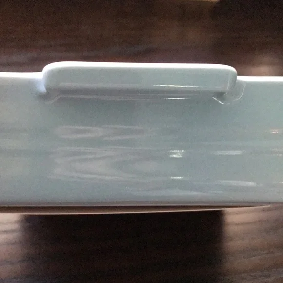 Le Creuset Square Baking Dish 5 1/2 inch 20oz Light Blue Stoneware - Picture 5 of 5